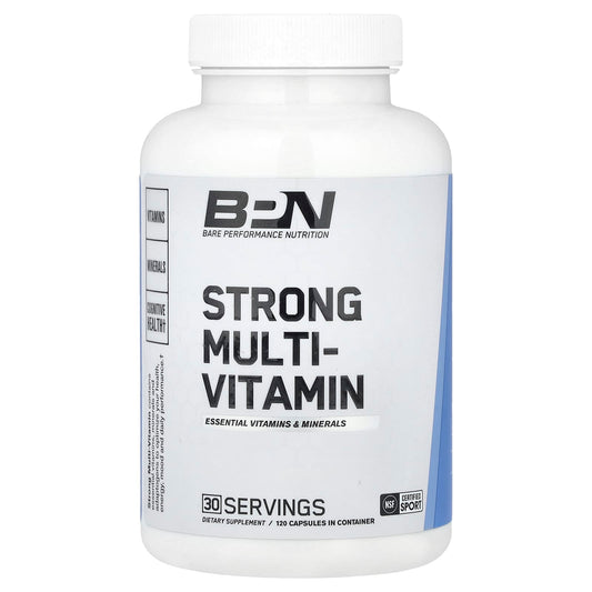 BPN Strong Multi-Vitamin, NSF Certified Sport, 120 Capsules - Image 1