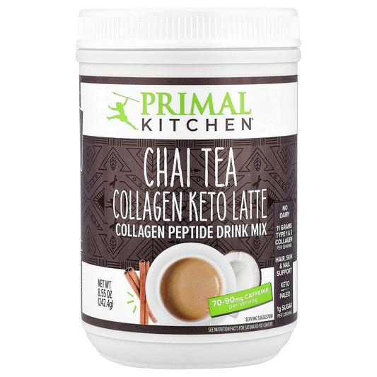 Primal Kitchen, Collagen Keto Latte, Chai Tea, 8.55 oz (242.4 g) - Image 1