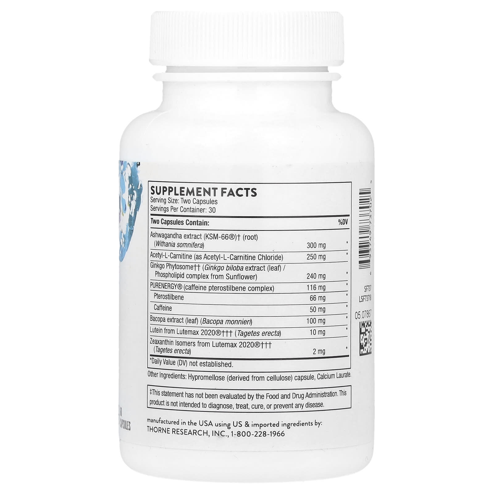 Thorne, Memoractiv™, 60 Capsules