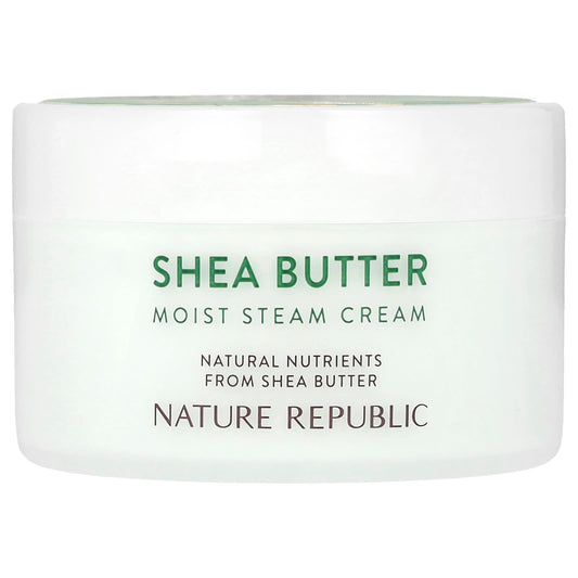Nature Republic, Shea Butter, Moist Steam Cream, 3.38 fl oz (100 ml) - Image 1