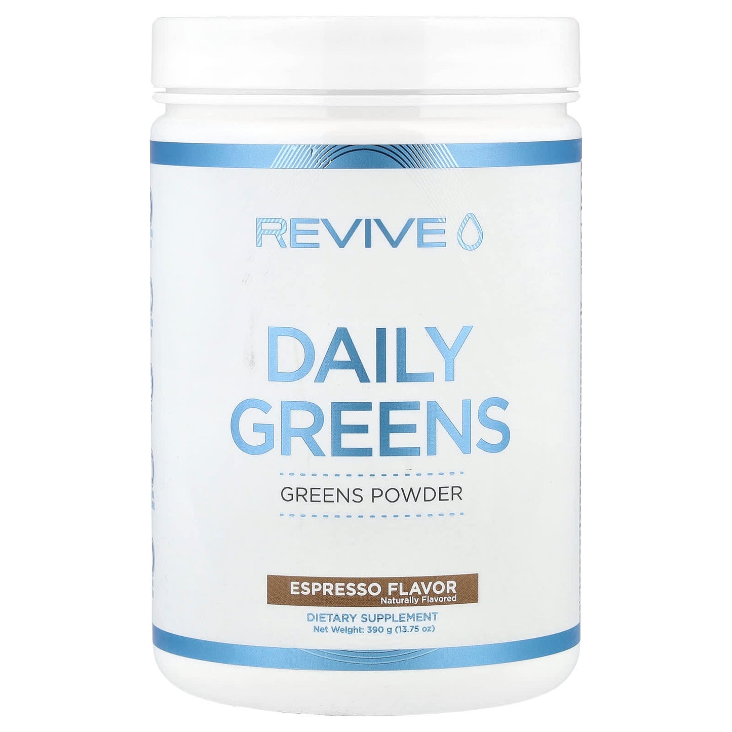 Revive, Daily Greens, Espresso, 13.75 oz (390 g) - Image 1