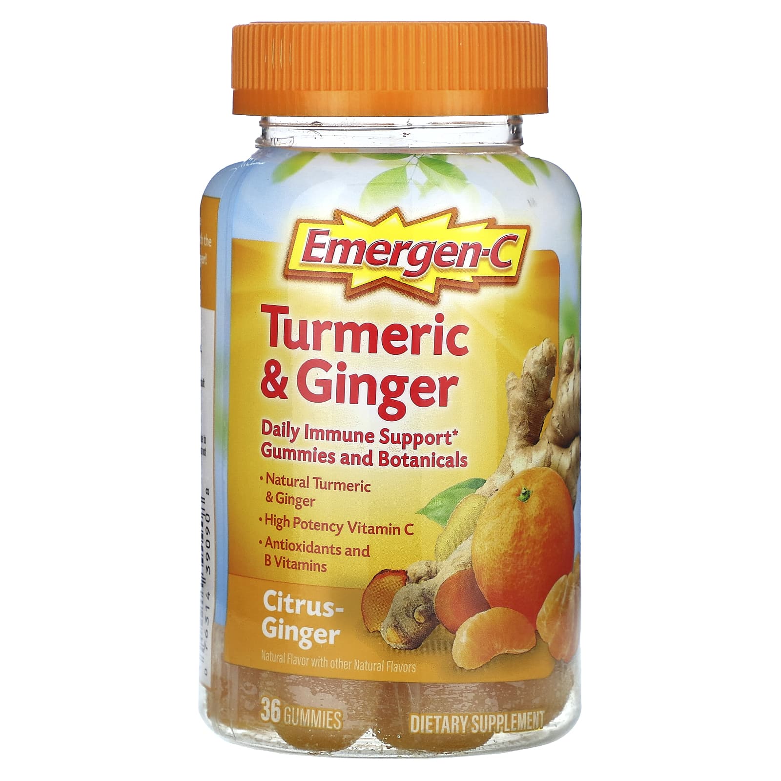 Boost Immune System with Turmeric & Ginger Emergen-C Gummies - Image 1
