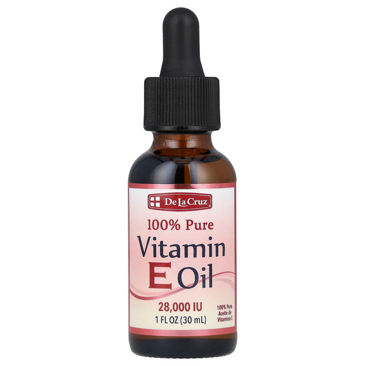 Vitamin E Oil for Skin, Hair & Nails - 28,000 IU - 1 fl oz (30 ml) - Image 1
