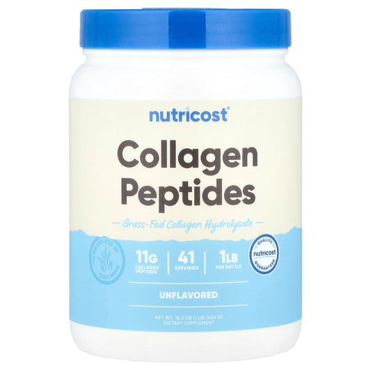 Nutricost, Collagen Peptides, Unflavored, 16.2 oz (454 g)