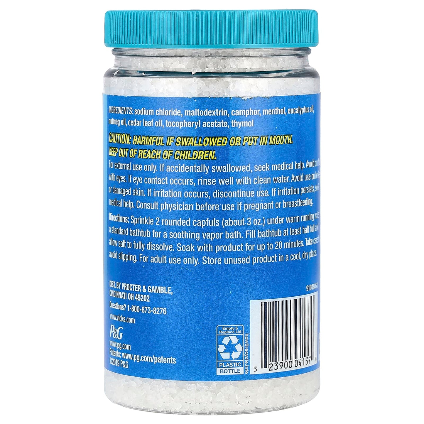 Vicks, VapoBath™, Bath Crystals, Soothing Vapors, 15 oz (425 g) - Image 2