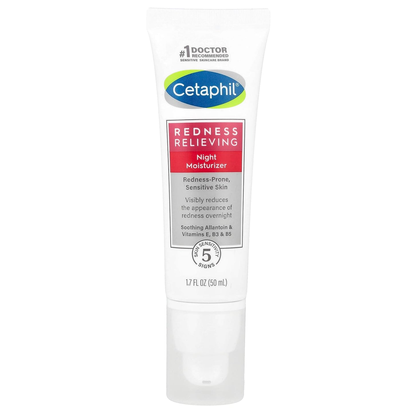 <span>Cetaphil Redness Relieving Night Moisturizer | Sensitive Skin Solution</span> - Image 1