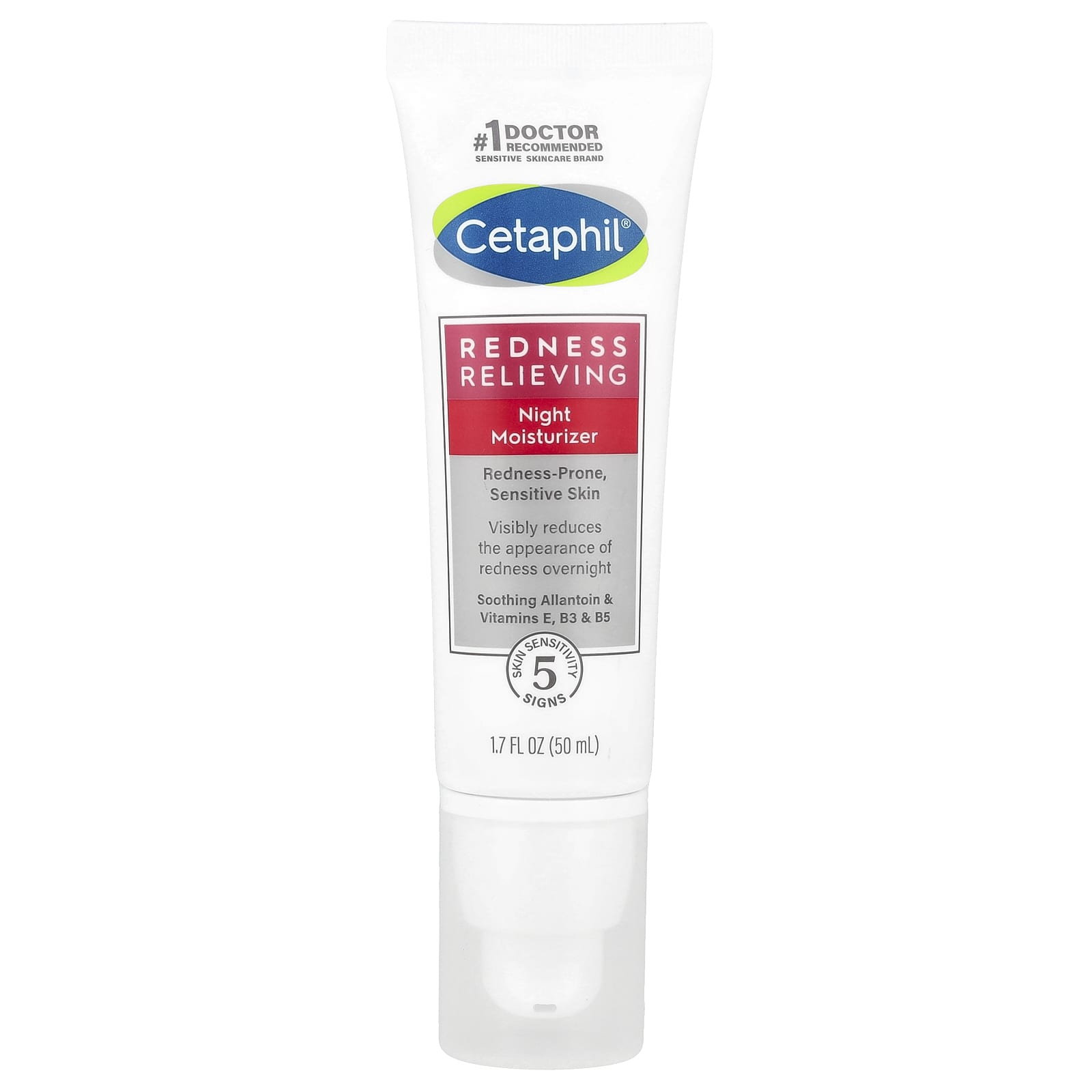 <span>Cetaphil Redness Relieving Night Moisturizer | Sensitive Skin Solution</span> - Image 1