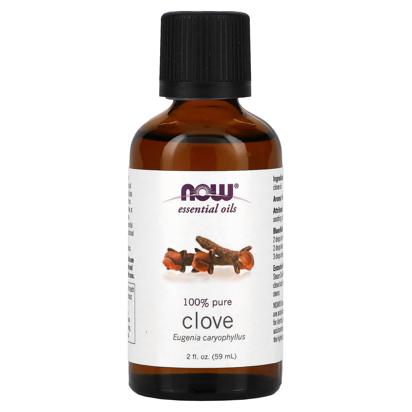 NOW Foods, Essential Oils, Clove, 2 fl oz (59 ml) - Image 1