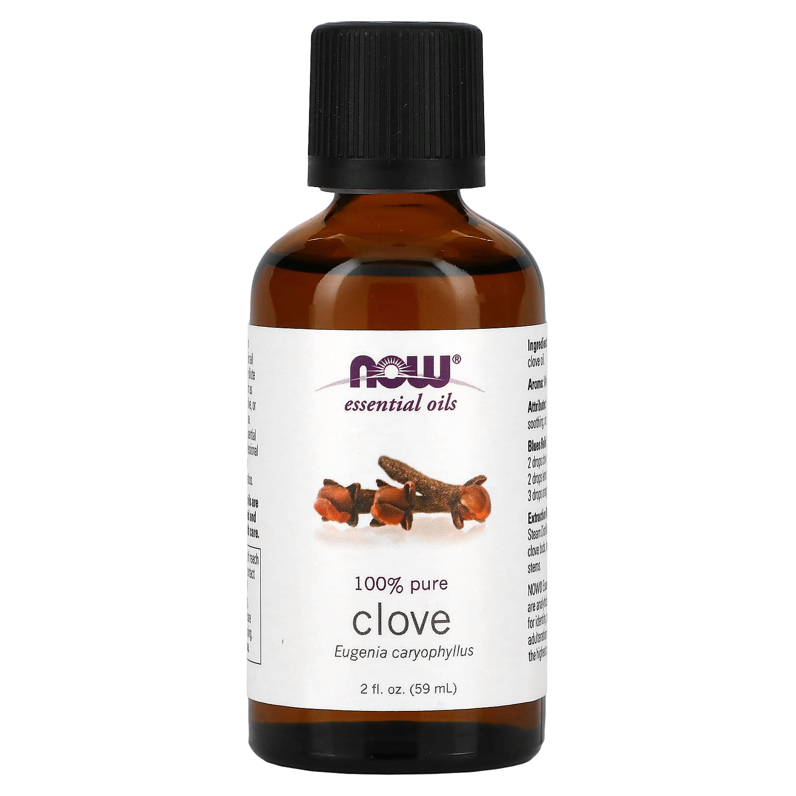 NOW Foods, Essential Oils, Clove, 2 fl oz (59 ml) - Image 1