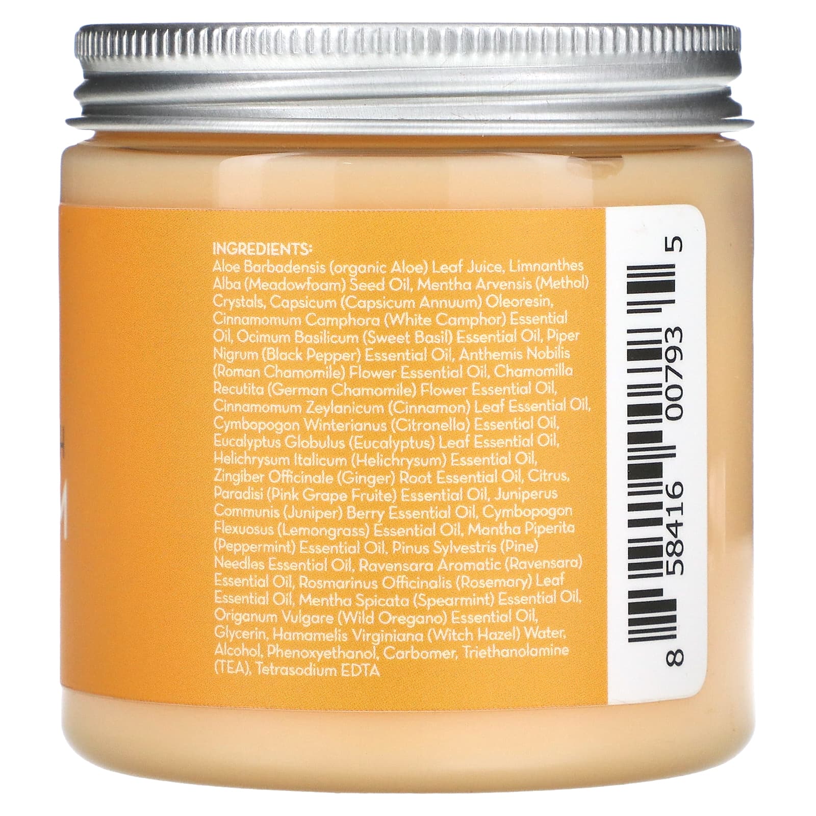 Pure Body Naturals, Maximum Strength Hot Cream, 8.8 fl oz (250 g) - Image 2