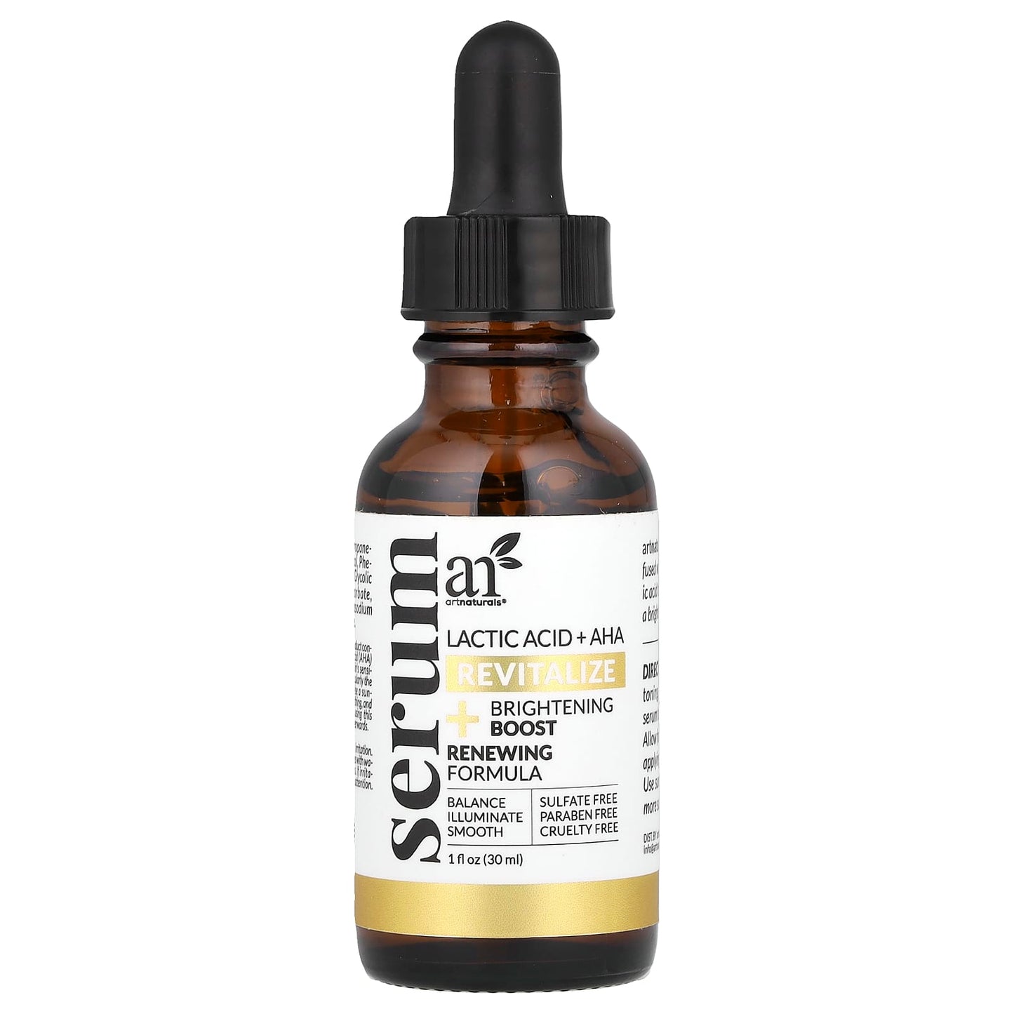 Lactic Acid AHA Serum for Brighter, Hydrated Skin - 1 fl oz - Image 1