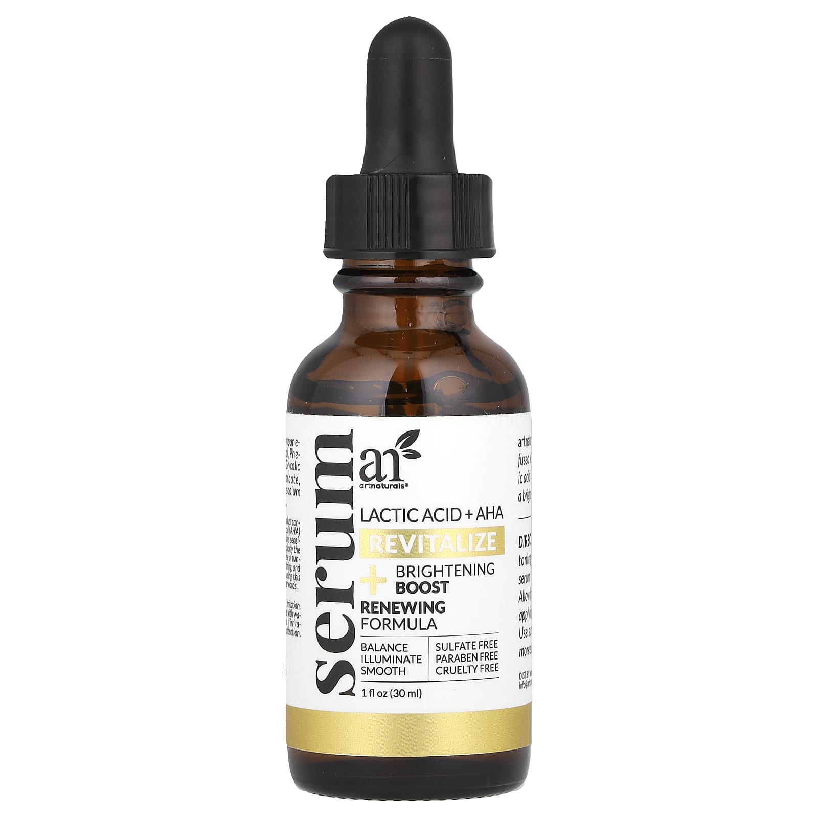 Lactic Acid AHA Serum for Brighter, Hydrated Skin - 1 fl oz - Image 1