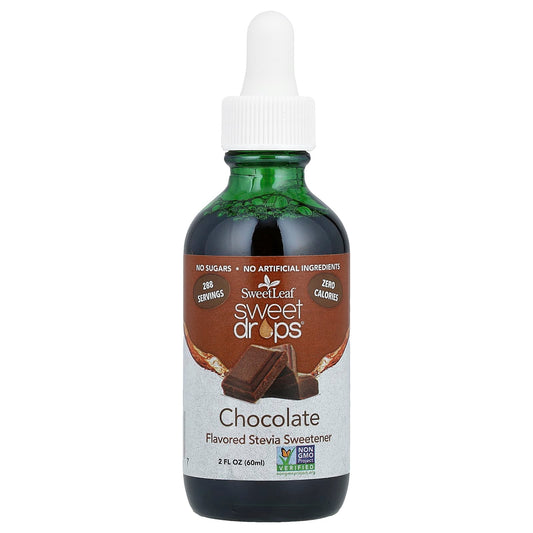 SweetLeaf Stevia, Sweet Drops™, Chocolate, 2 fl oz (60 ml) - Image 1