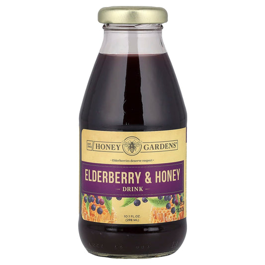 Zand, Immune Drink, Elderberry & Honey, 10.1 fl oz (298 ml) - Image 1