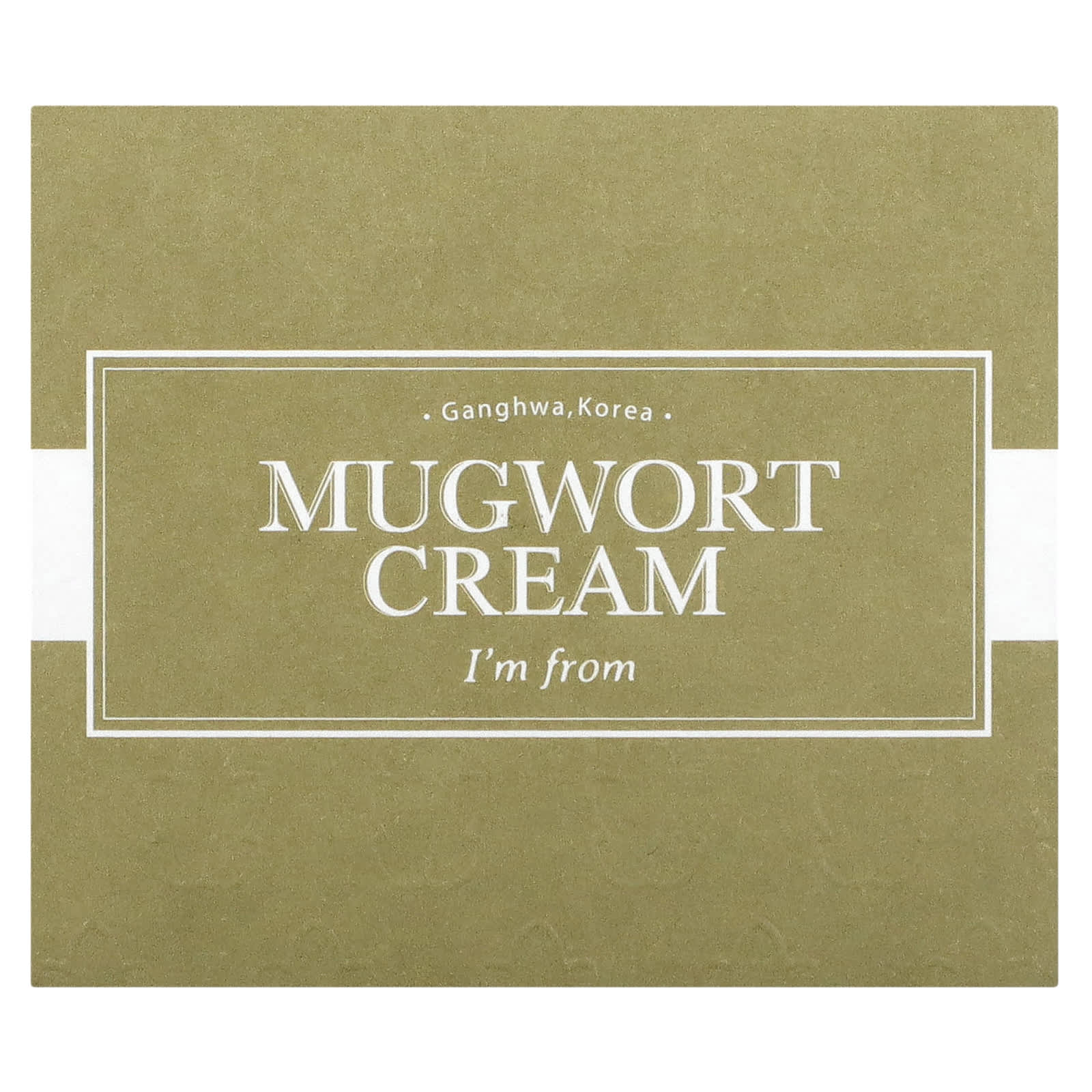 Mugwort Cream for Sensitive Skin by I'm From, 50g - Image 2