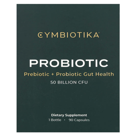 Cymbiotika Probiotic 50 Billion CFU, Gluten-Free, 90 Capsules - Image 1
