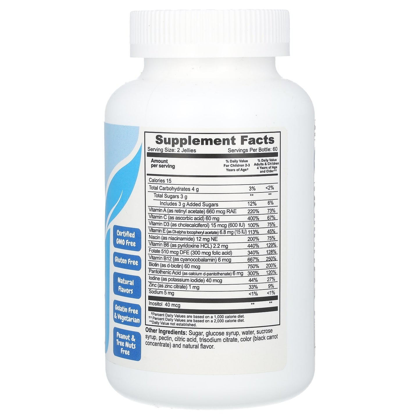 YumVs, Multi Vitamin with Minerals, Delicious Fruit, 120 Jellies - Image 2