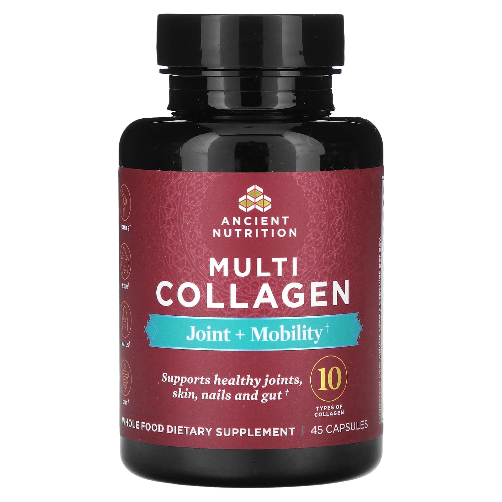 Ancient Nutrition Multi Collagen for Joints & Mobility - 45 Capsules - Image 1