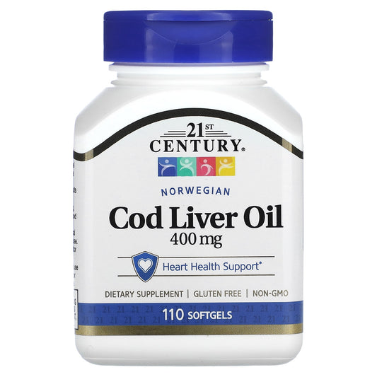Norwegian Cod Liver Oil Supplement for Heart Health Support - Image 1