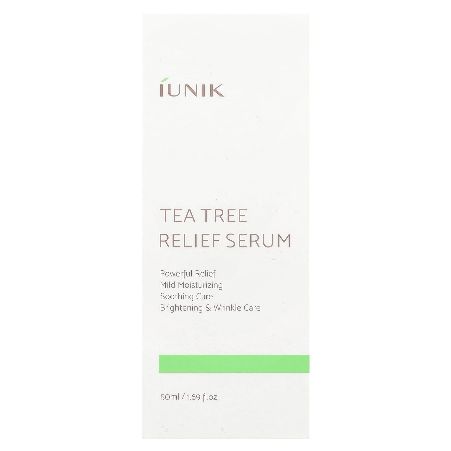 Tea Tree Relief Serum by iUNIK for Soothing Skin Care - Image 2