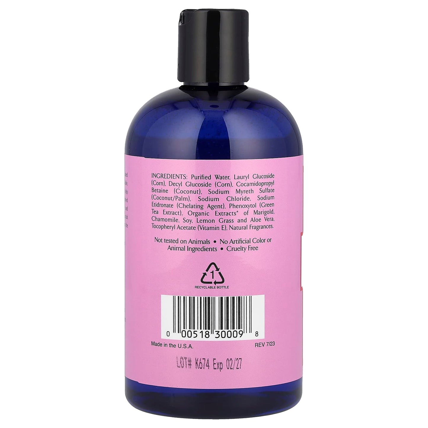Rainbow Research, Bubble Bath, Lavender Chamomile, 12 fl oz (360 ml) - Image 2