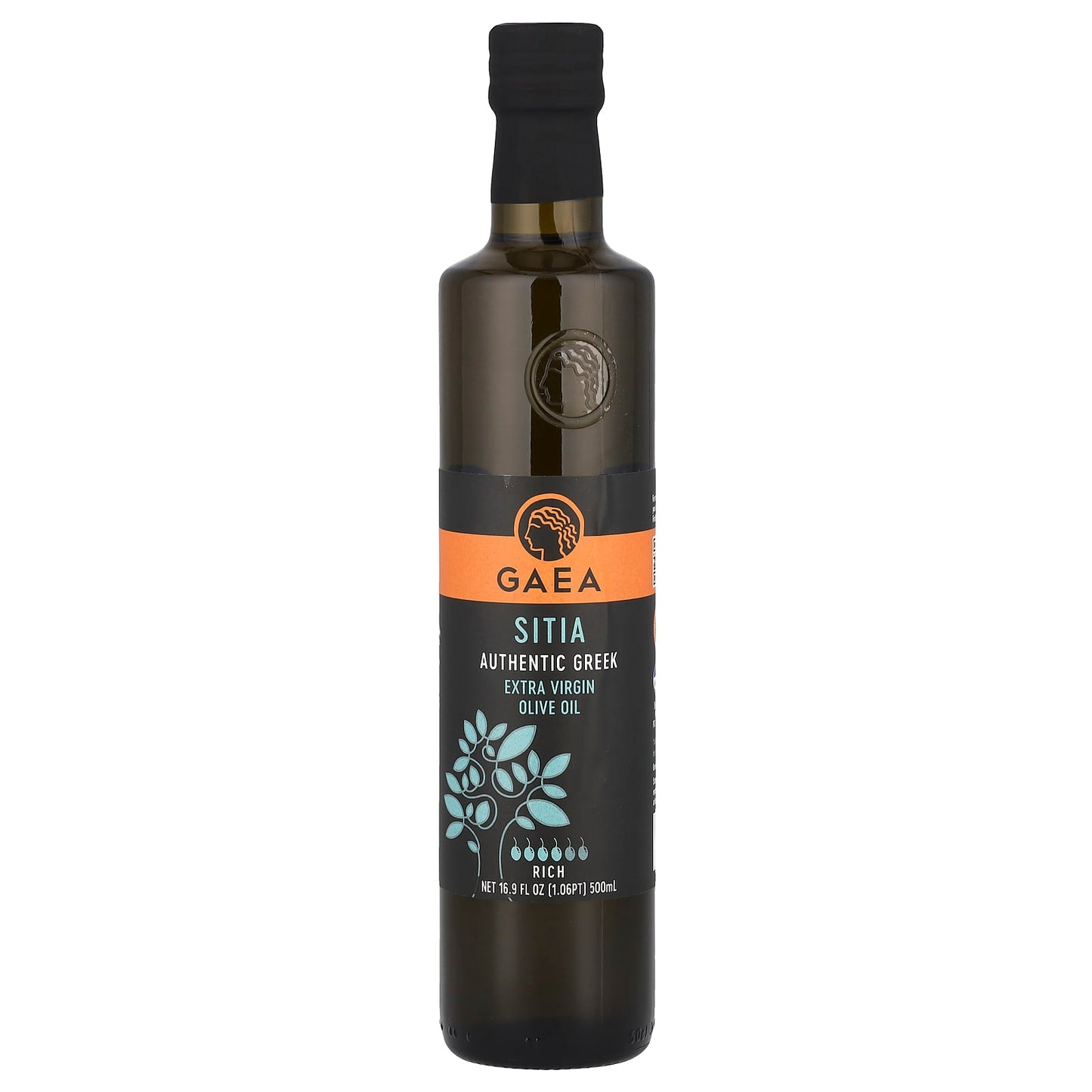 Sitia Extra Virgin Olive Oil - Authentic Greek, Cold-Extracted, 16.9 fl oz - Image 1
