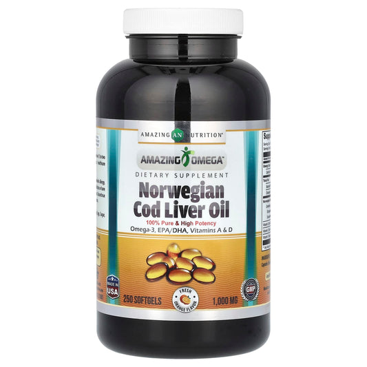 High-Quality Cod Liver Oil Supplement for Omega-3 Absorption - Image 1
