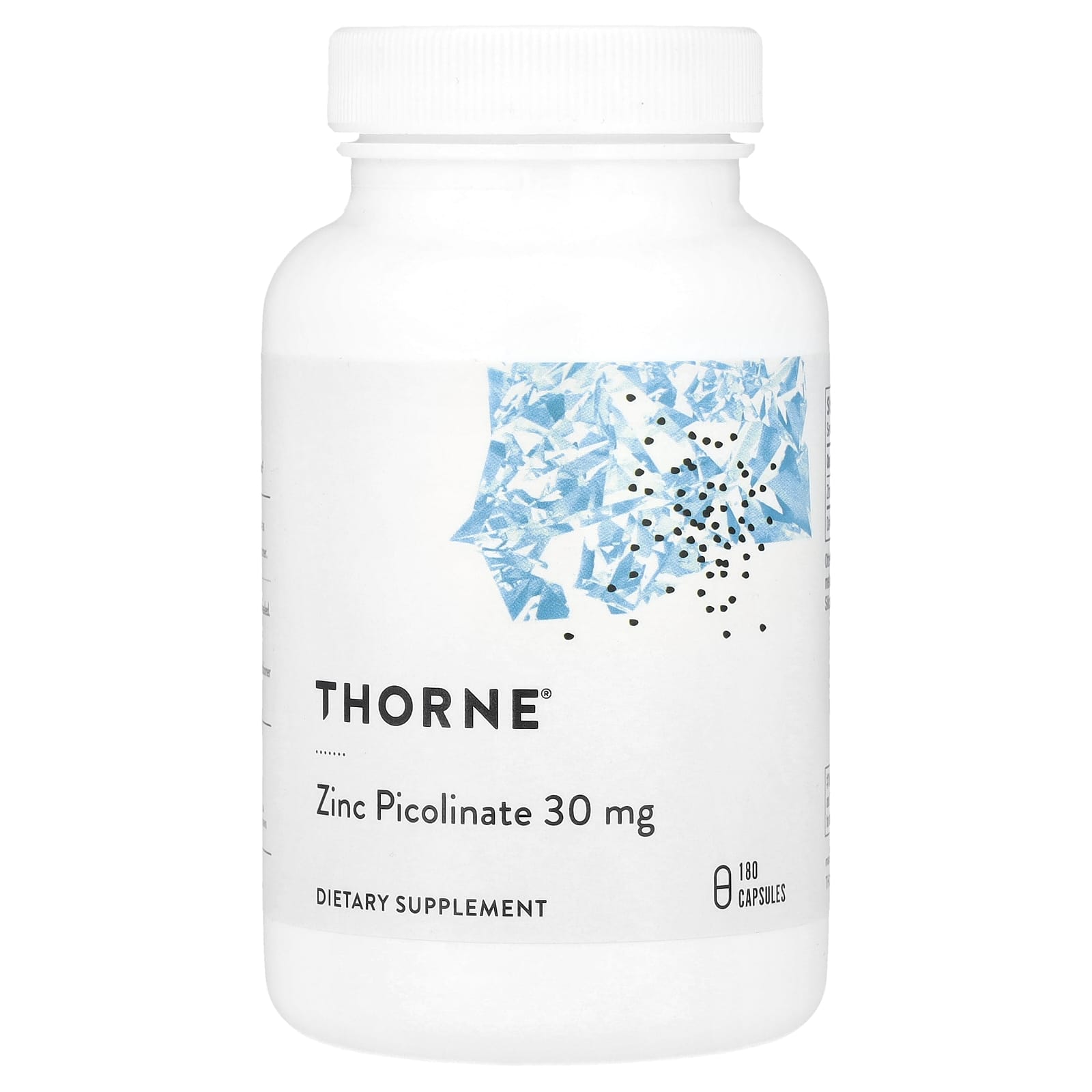 Thorne, Zinc Picolinate, 30 mg, 180 Capsules - Image 1