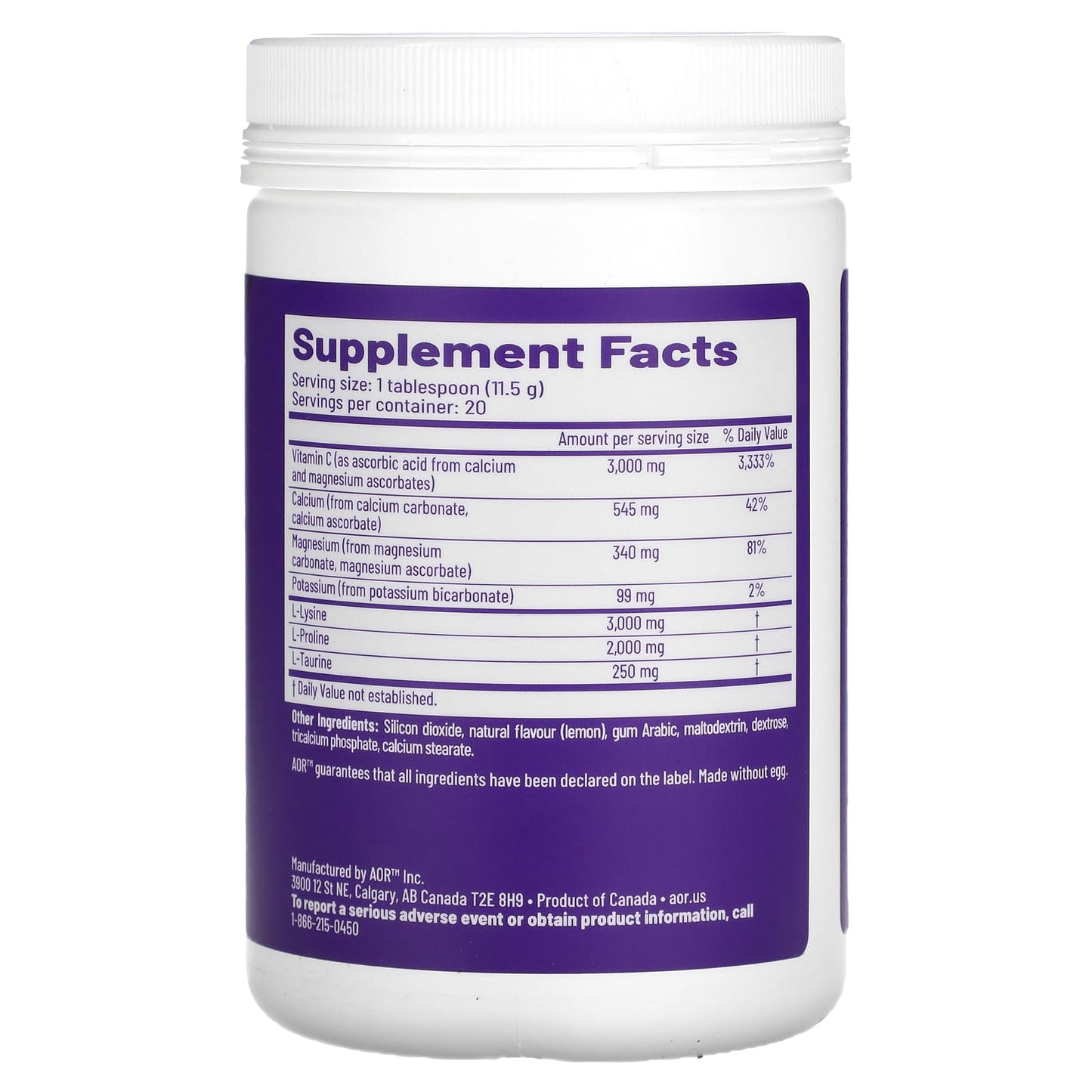 Boost Your Health with AOR Ortho C+ Vitamin C & Electrolyte Supplement - Image 2