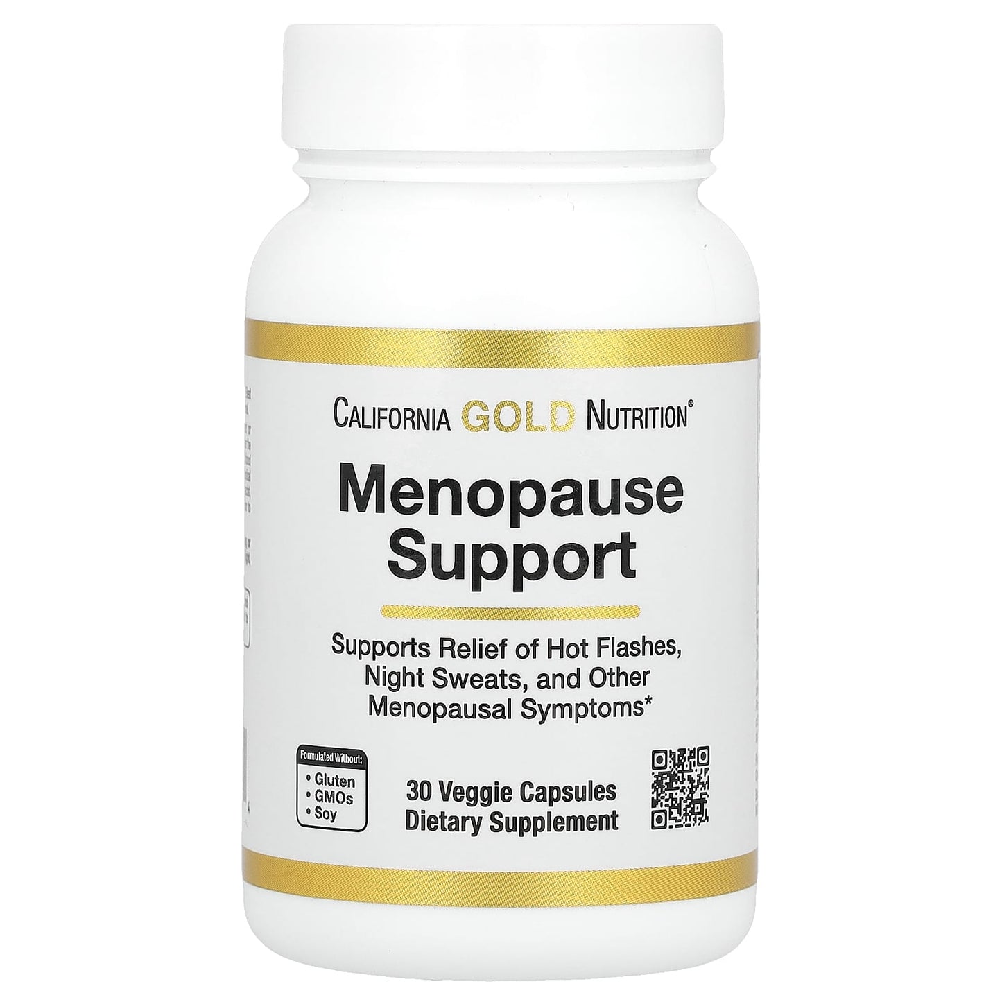 Menopause Relief with California Gold Nutrition's EstroG-100 Formula - Image 1