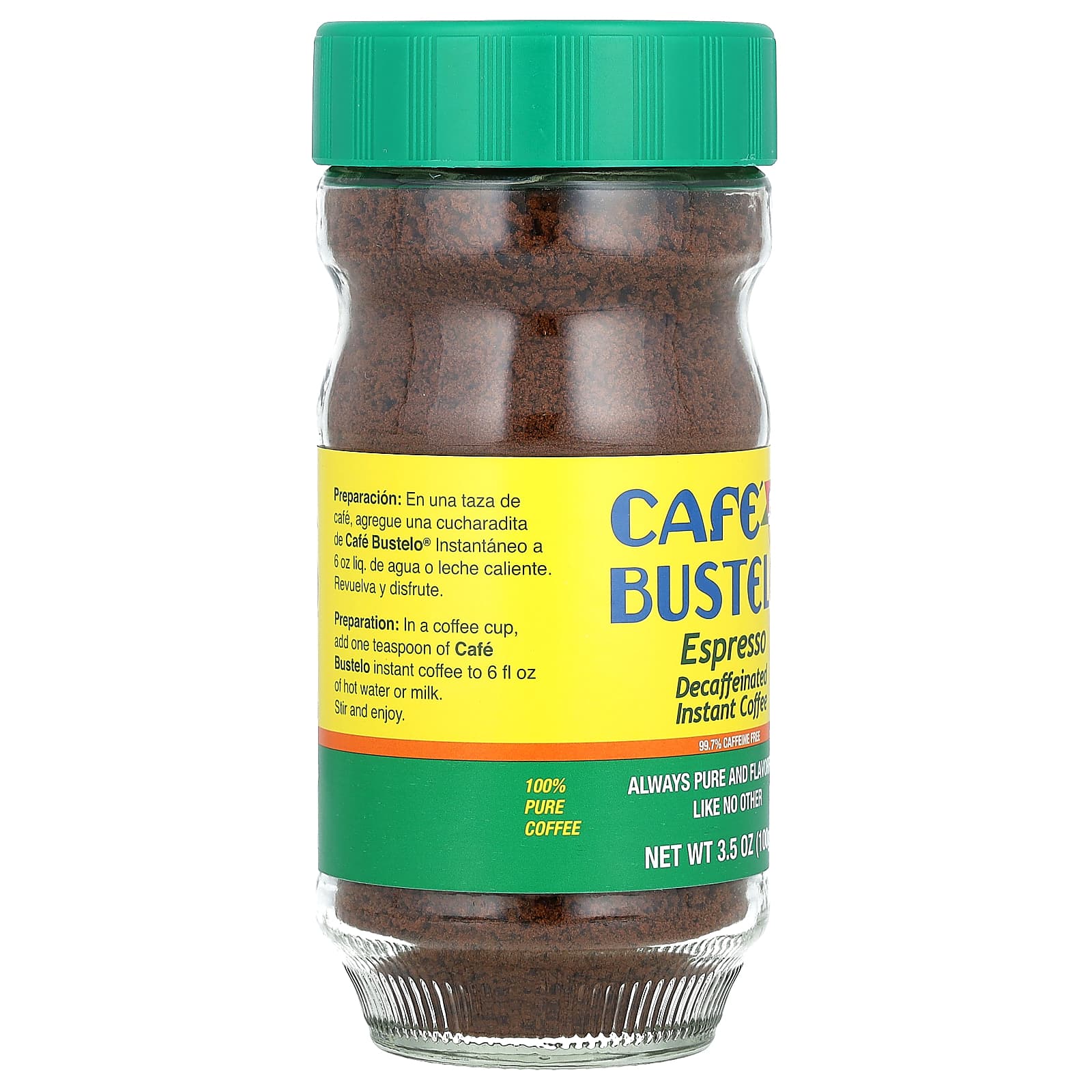 Decaf Espresso by Café Bustelo - Instant Coffee, 3.5 oz - Image 2