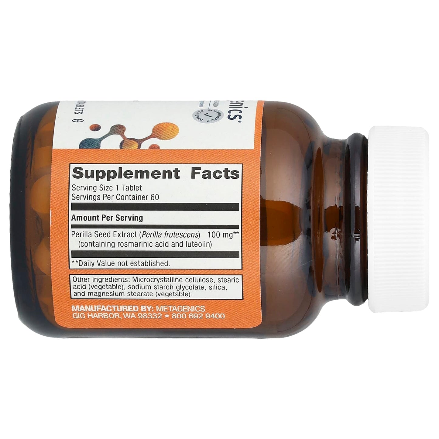 Metagenics, Perimine®, 100 mg, 60 Tablets - Image 2