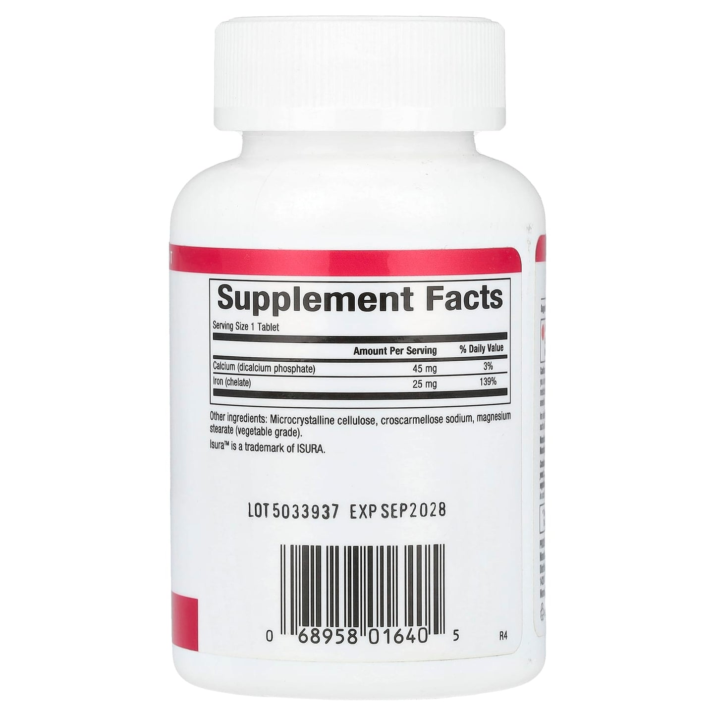 Natural Factors, Iron Chelate, 25 mg, 90 Tablets - Image 2