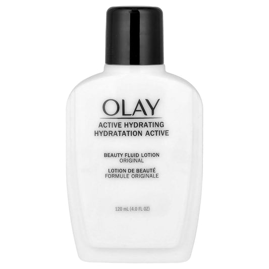 Olay, Active Hydrating, Beauty Fluid Lotion, Original, 4 fl oz (120 ml) - Image 1