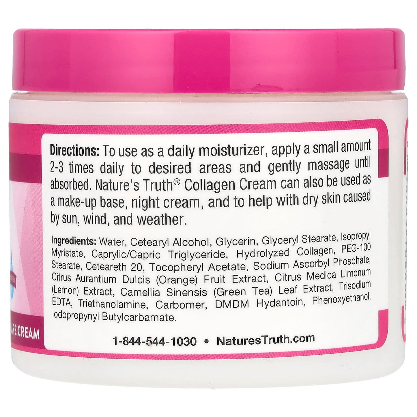Nature's Truth, Professional  Collagen Cream, Unscented, 4 oz (113 g) - Image 2