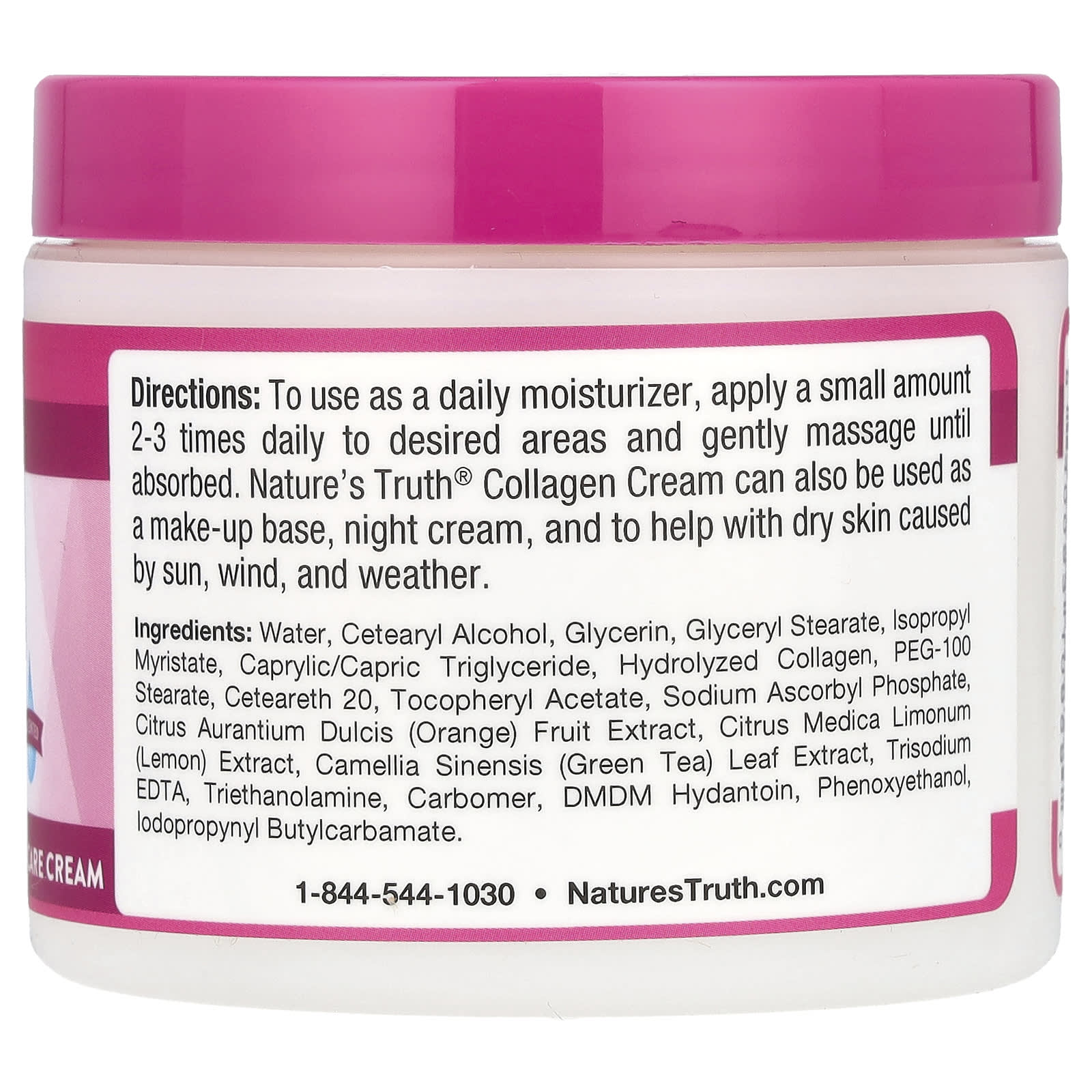 Nature's Truth, Professional  Collagen Cream, Unscented, 4 oz (113 g) - Image 2