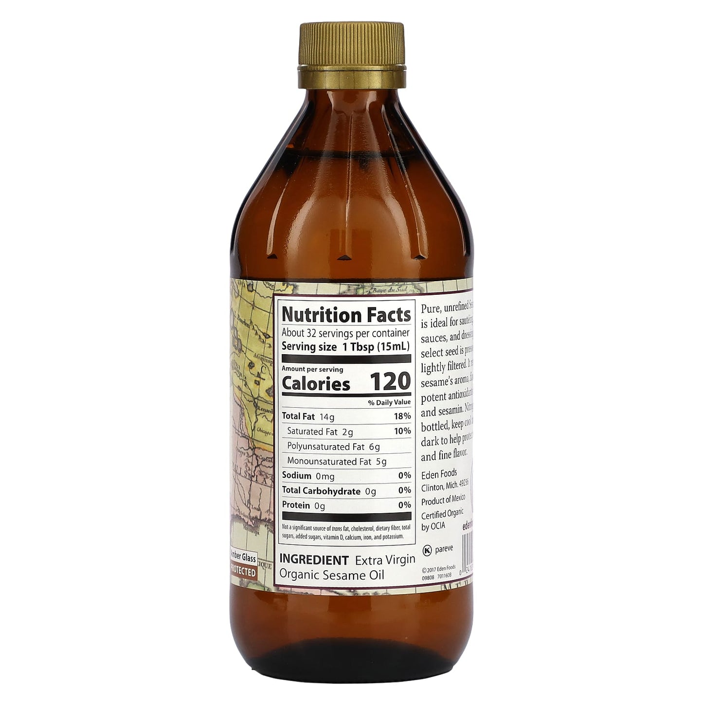 Organic Unrefined Sesame Oil for Cooking & Wellness - Image 2