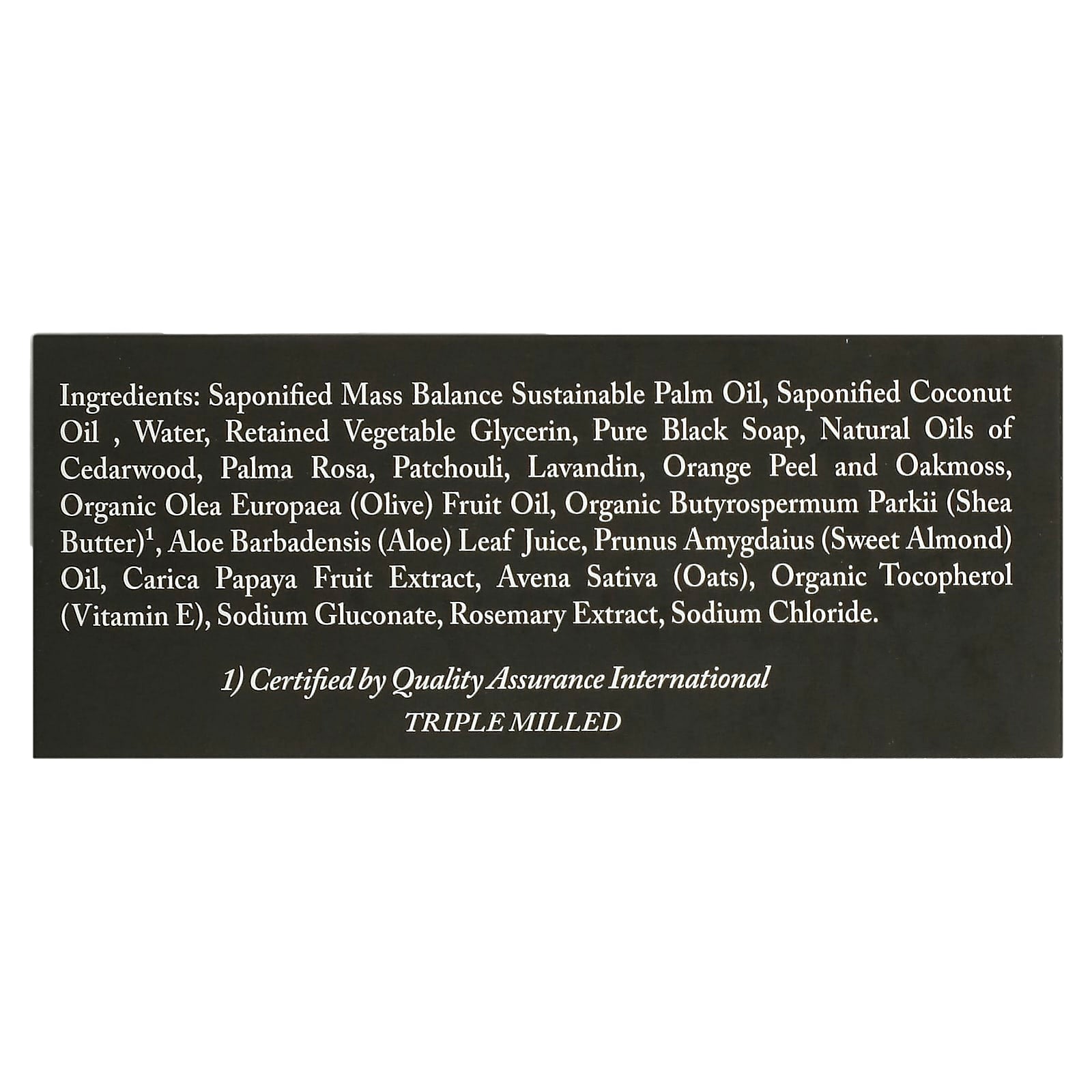 Raw Black Soap with Fair Trade Shea Butter & Oats by Dr. Woods - Image 2
