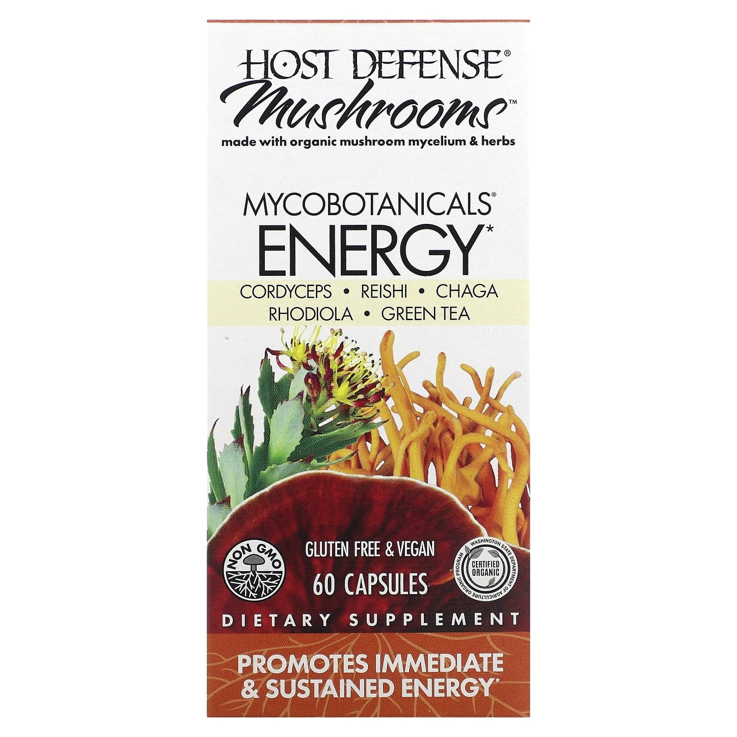 Boost Energy with Organic Host Defense Mushrooms - Image 1