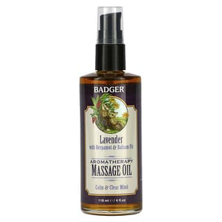 Lavender Bergamot Balsam Fir Aromatherapy Massage Oil - 4 fl oz