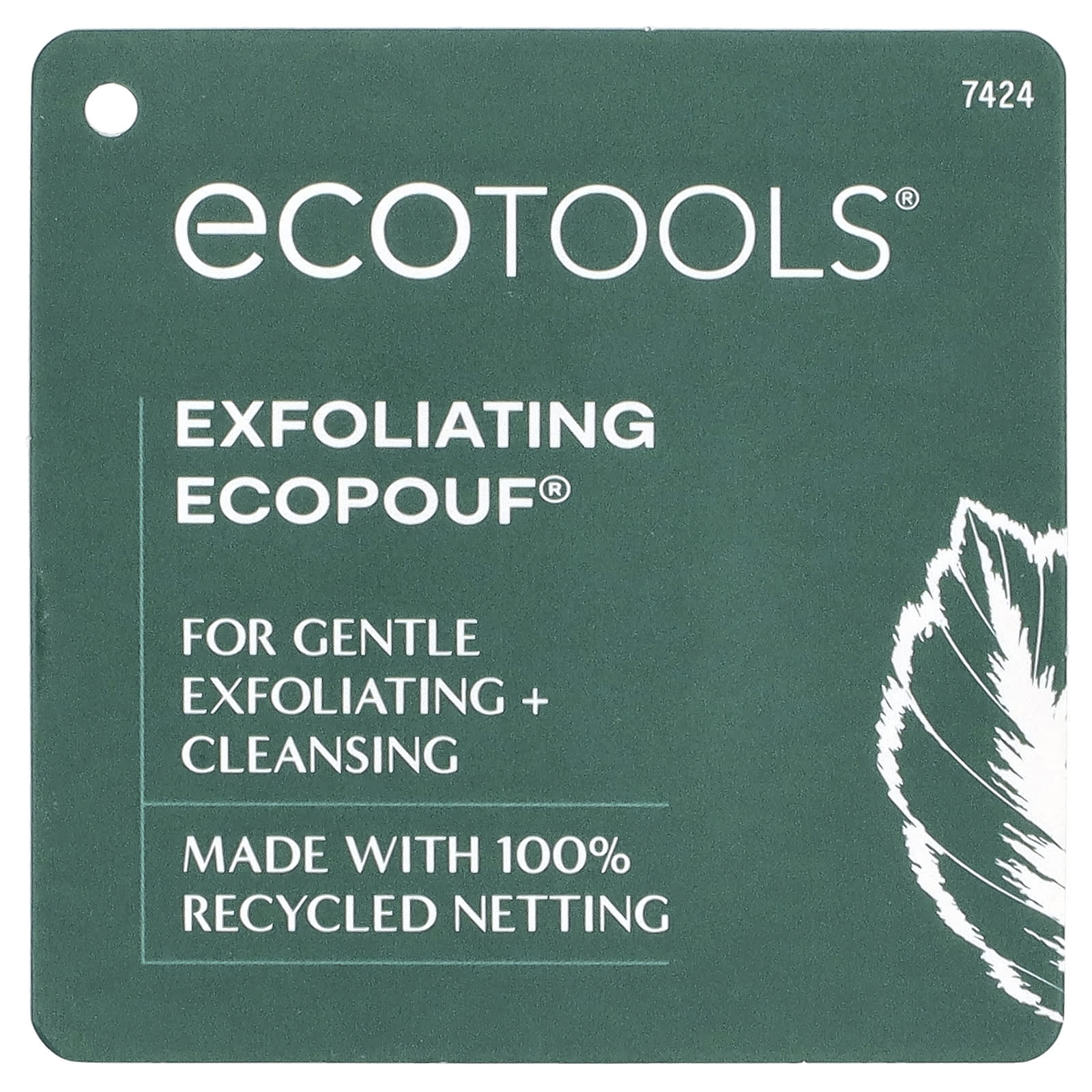 EcoTools Gentle Exfoliating Sponge for Soft Skin - 1 Piece - Image 2