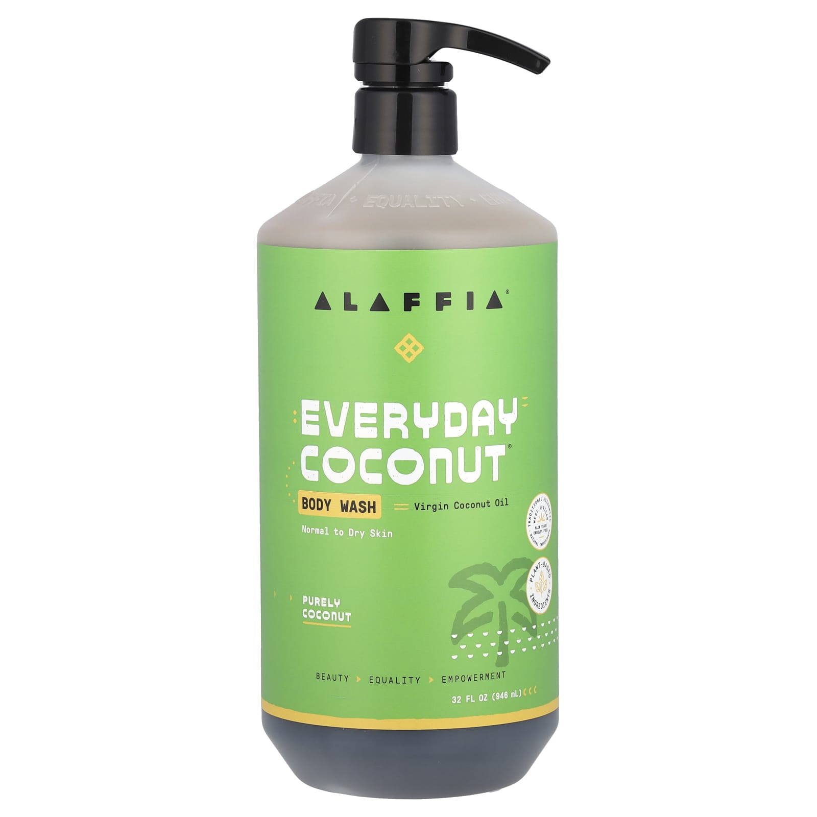 Purely Coconut Body Wash for Normal to Dry Skin by Alaffia - Image 1