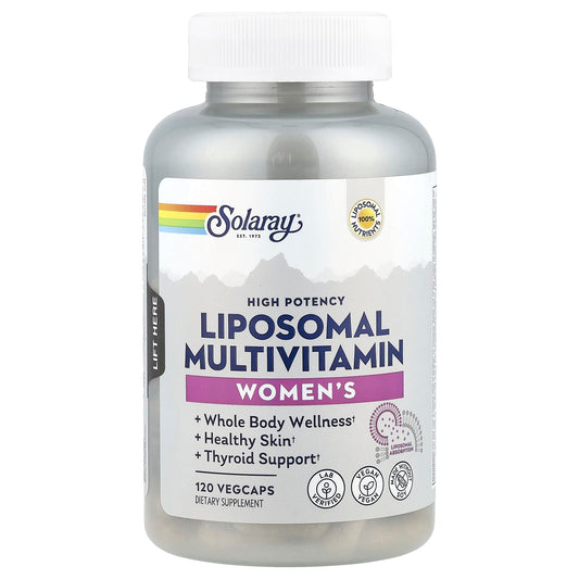Solaray, High Potency Women's Liposomal Multivitamin, 120 VegCaps - Image 1