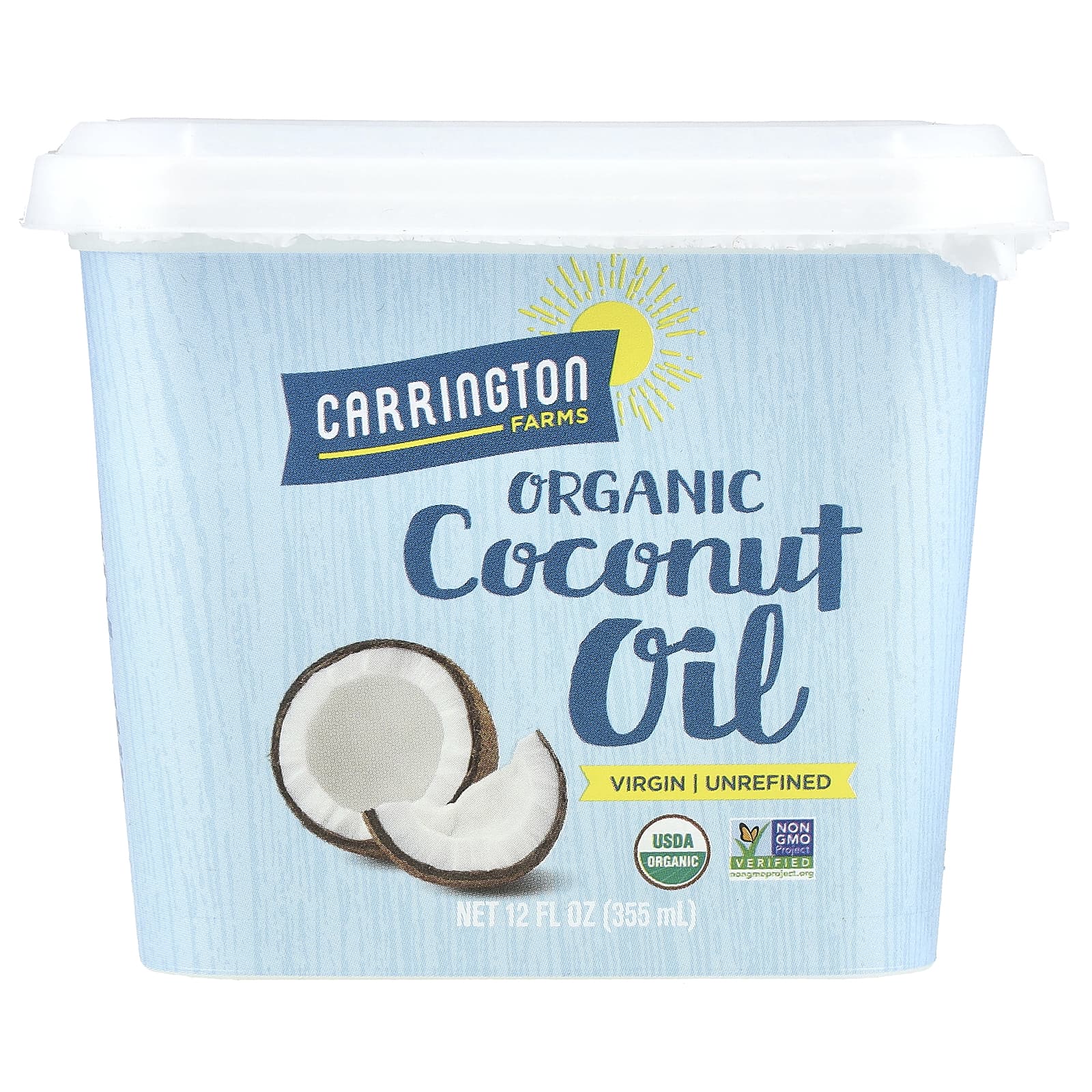 Organic Coconut Oil for Cooking & Skincare - USDA Certified - Image 1