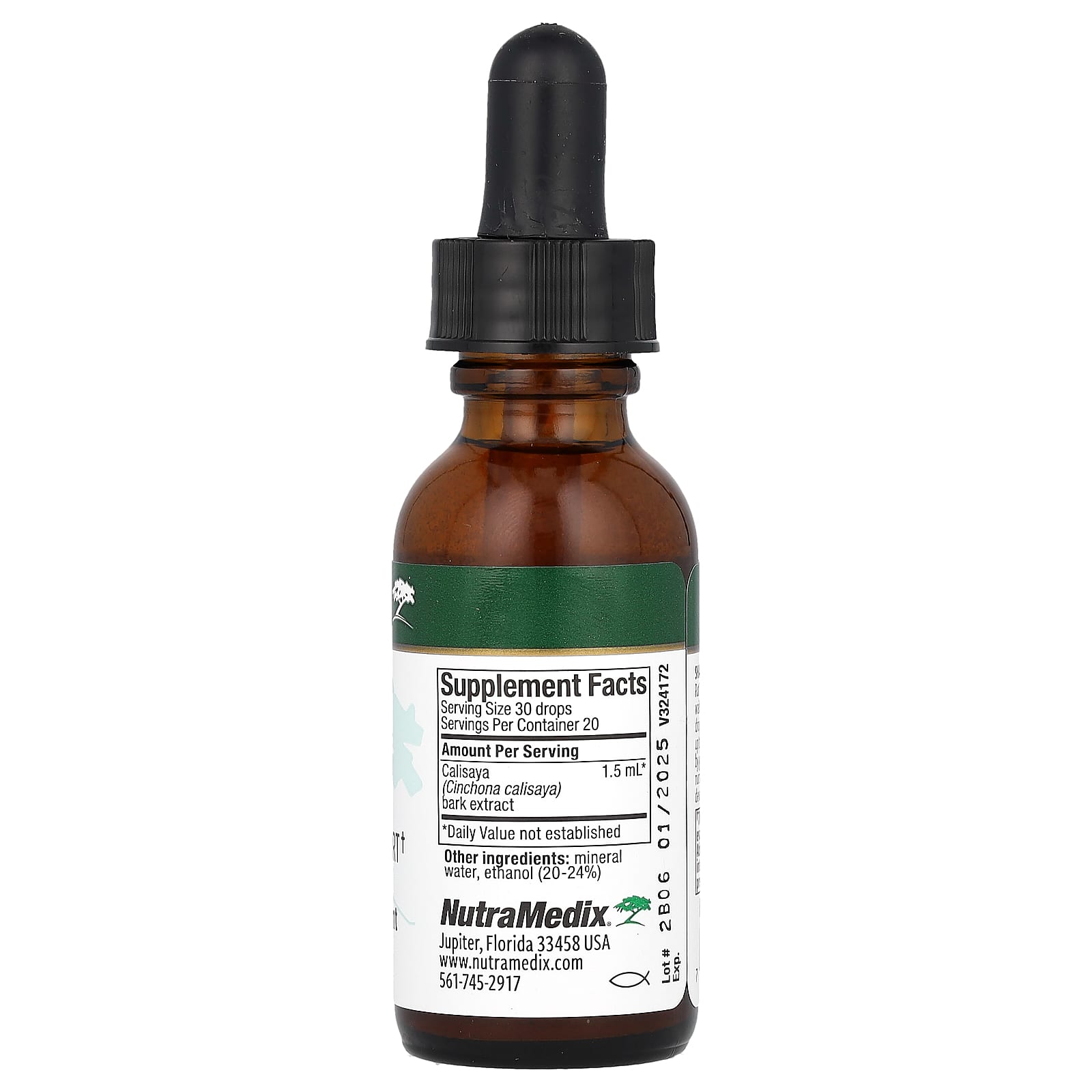 NutraMedix, Quina, Microbial Support, 1 fl oz (30 ml) - Image 2