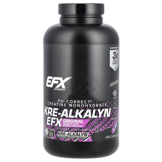EFX Sports Kre-Alkalyn EFX Creatine Monohydrate 240 Capsules - Image 1