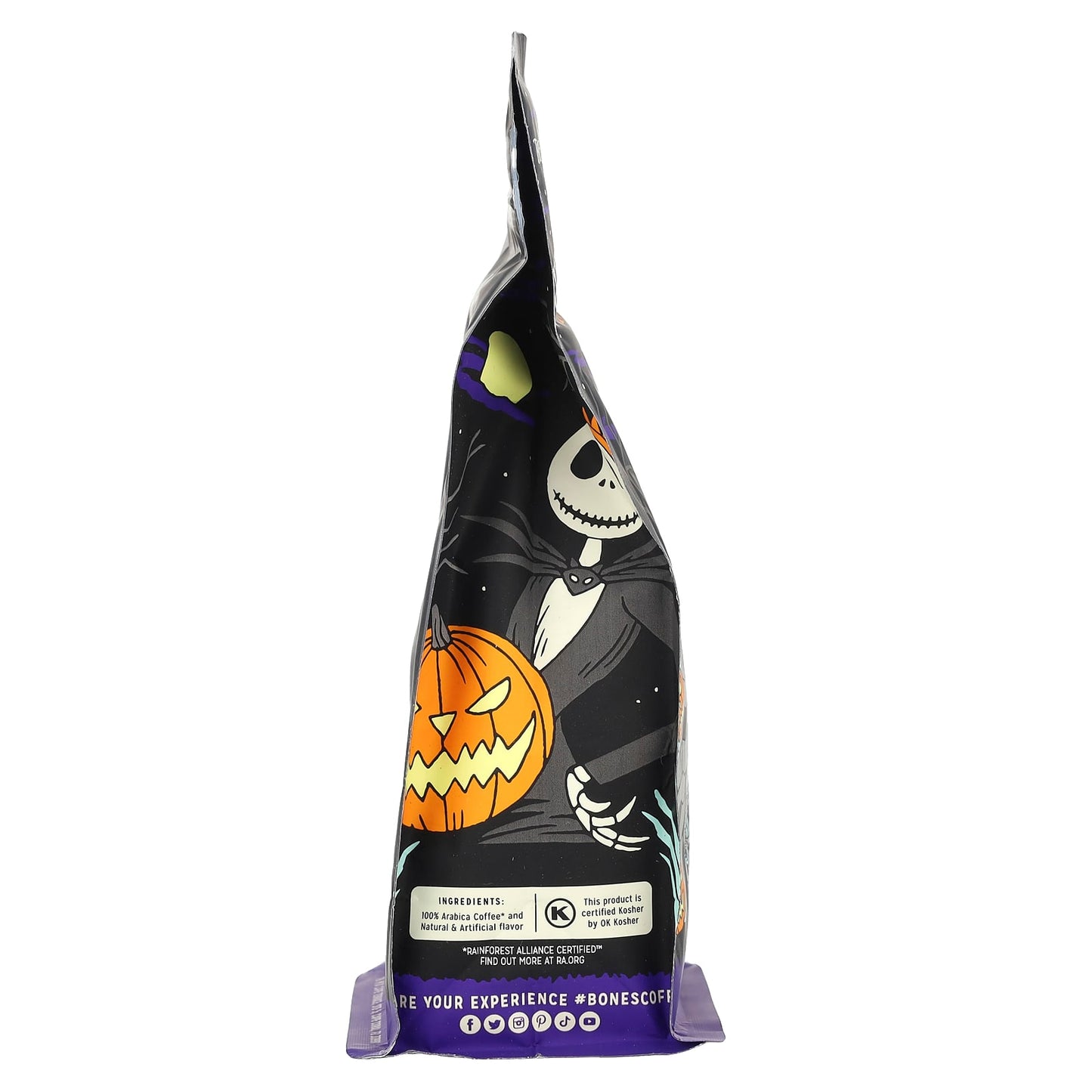 Pumpkin Pecan Praline Coffee by Bones Coffee Company - Medium Roast, Kosher - Image 2