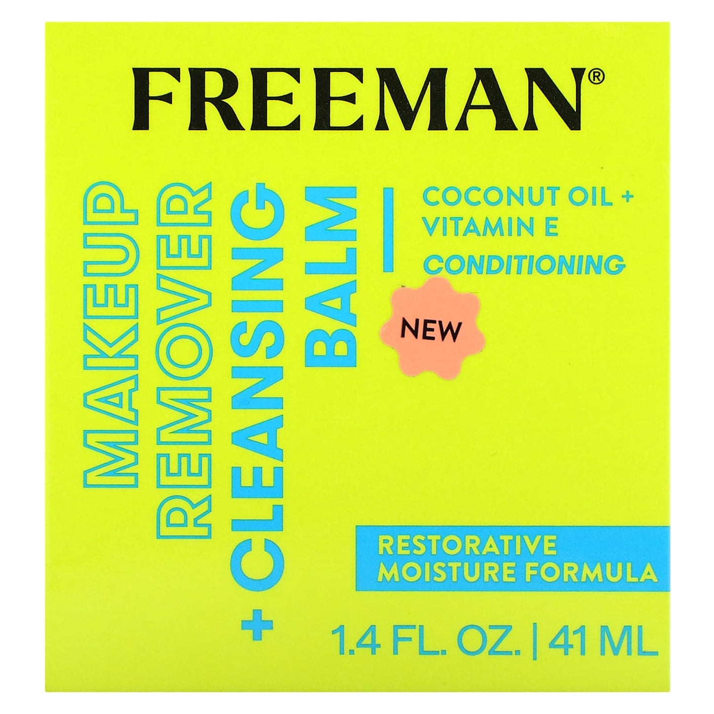 Freeman Beauty Makeup Remover & Cleansing Balm, 1.4 fl oz - Image 2