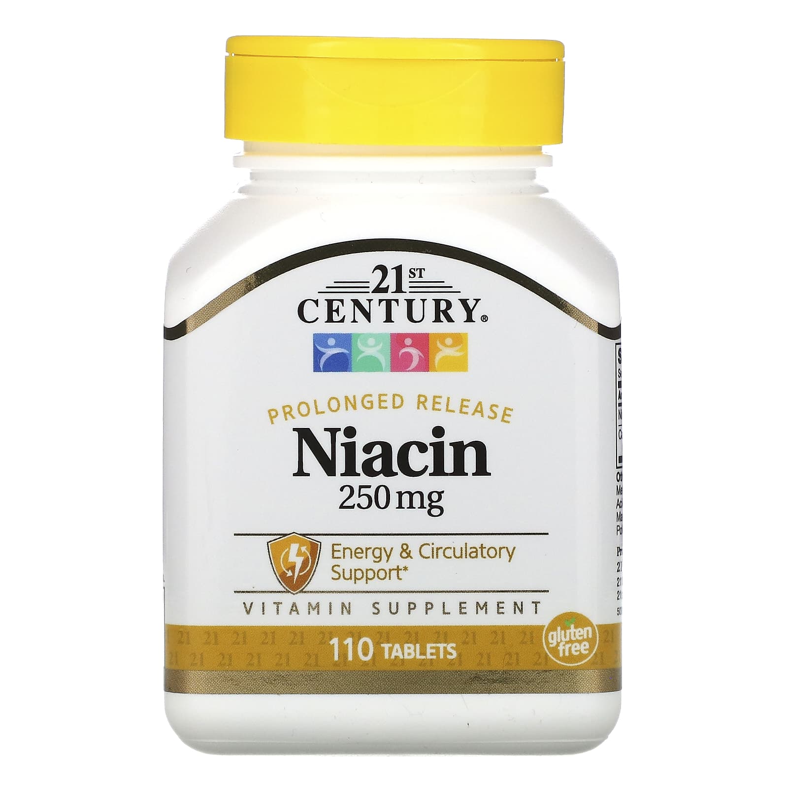 Prolonged Release Niacin 250mg for Energy & Circulatory Support - Image 1