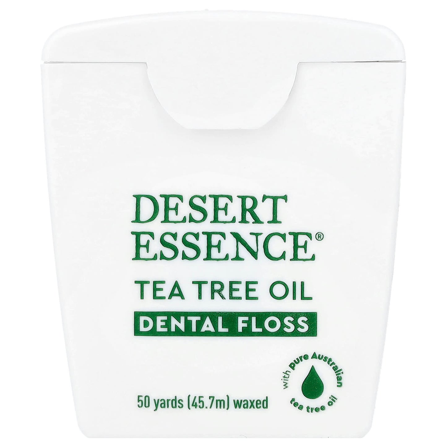 Tea Tree Oil Dental Floss by Desert Essence - 50 Yds - Image 1